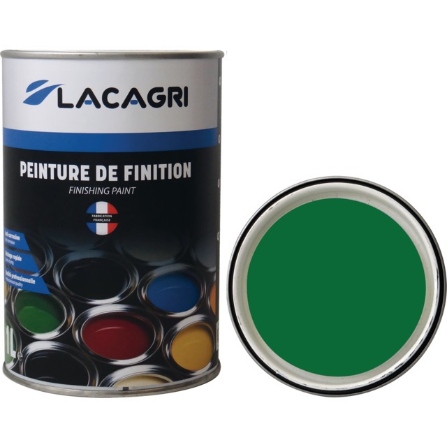 Peinture de Finition Vert Fonce Avant Tecno POT 1L Lacagri référence fournisseur 1676646